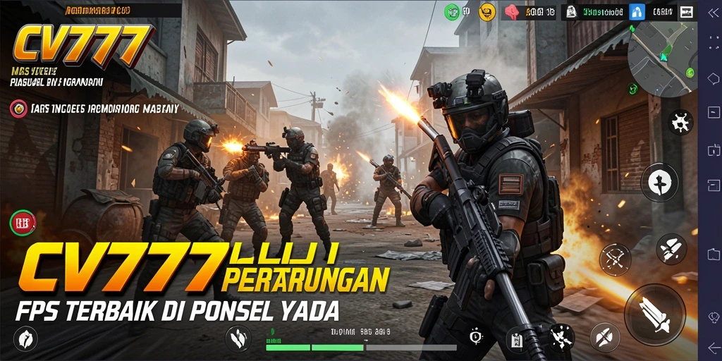 Tangkapan layar menunjukkan aksi mendebarkan dalam gameplay CV777.