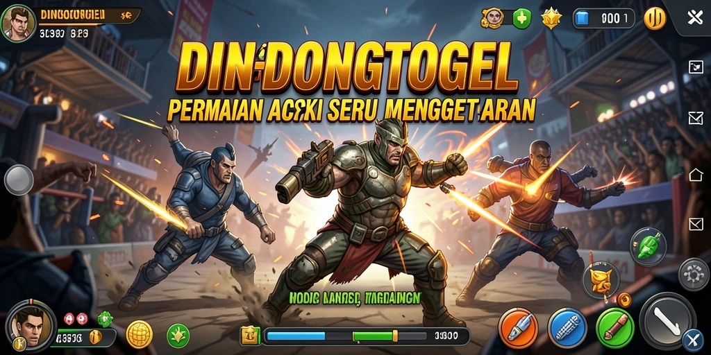 Screenshot gameplay DINGDONGTOGEL yang intens dan penuh aksi.