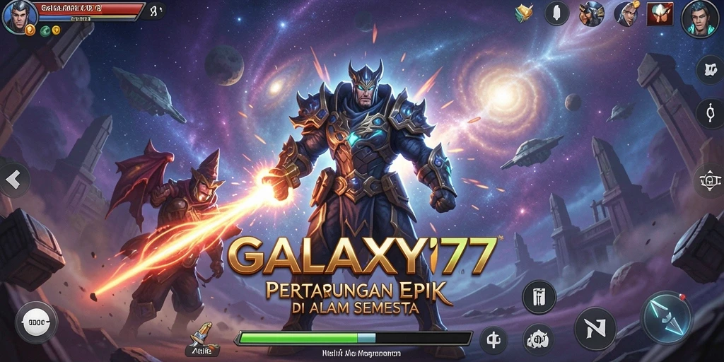 Gameplay GALAXY77 yang penuh aksi dan seru.