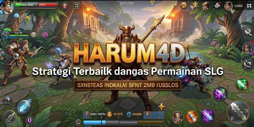 Gameplay seru dan strategis dalam HARUM4D yang menantang.