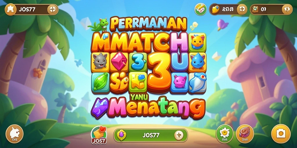 Gambaran utama gameplay JOS77 yang seru dan penuh warna.