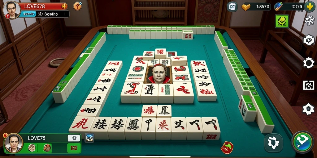 Tampilan gameplay LOVE678 yang menarik dan menantang.