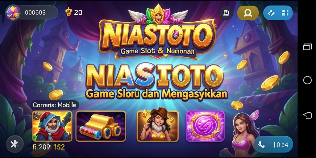 Tampilan gameplay NIASTOTO yang menegangkan dan mengasyikkan.