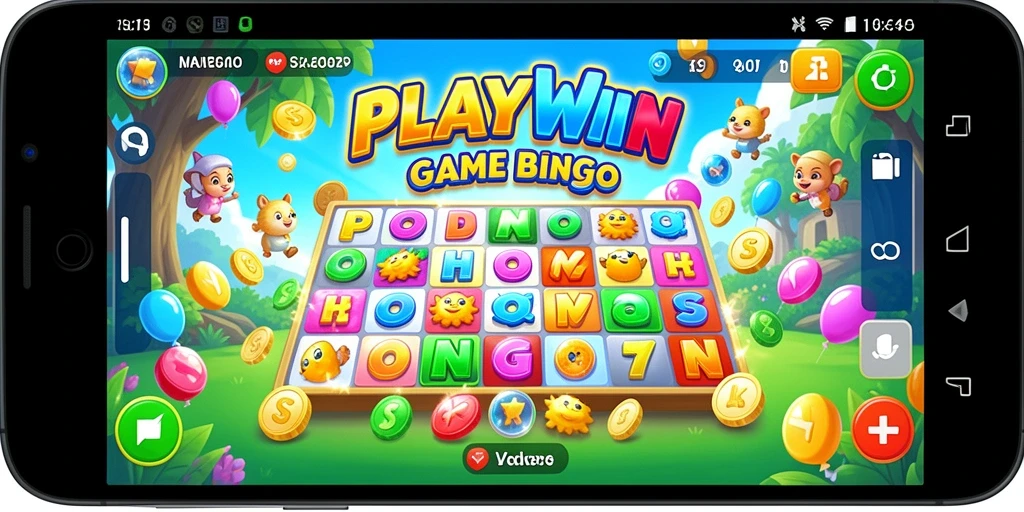 Gameplay Bingo yang seru dan interaktif dalam PLAYWIN.