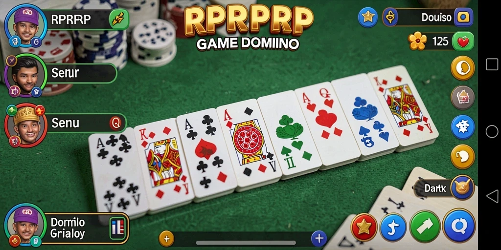 Tampilan gameplay seru di RPRPRP dengan teman-teman.